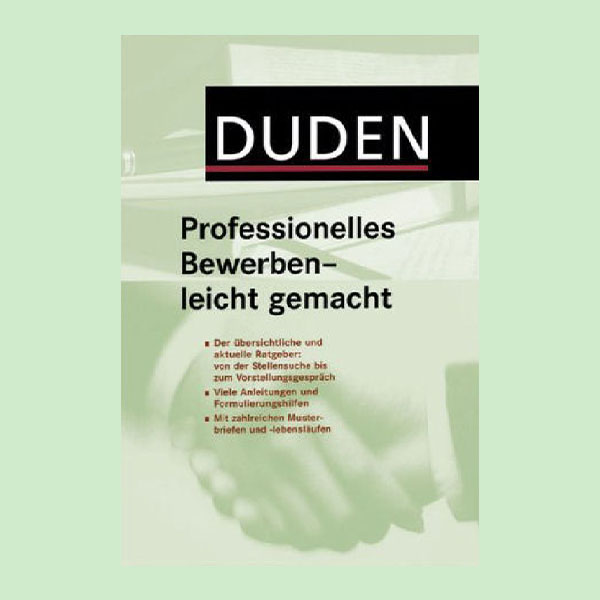 دانلود کتاب DUDEN - Professionelles Bewerben leicht gemacht